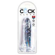 King Cock Clear Dildo med Sugekop