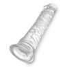 King Cock Clear Dildo med Sugekop