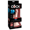King Cock Plus Triple Density Dildo med Sugekop
