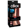 King Cock Plus Triple Density Dildo med Sugekop