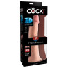King Cock Plus Triple Density Dildo med Sugekop