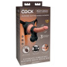 King Cock Elite Ultimate Strap-on Sæt med Vibrator