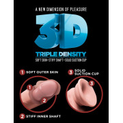 King Cock Plus Triple Density Double Dildo Penetrator