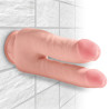 King Cock Plus Triple Density Double Dildo Penetrator