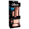 King Cock Plus Triple Density Double Dildo Penetrator