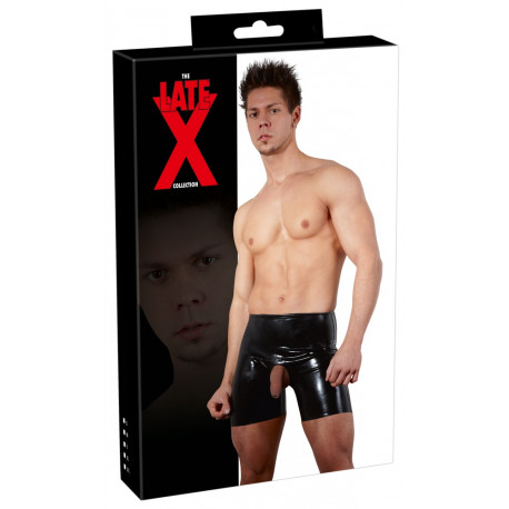 Late X Latex Showmaster Åben Boxershorts