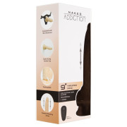 Naked Addiction Fjernbetjent Støde Silikone Vibrator