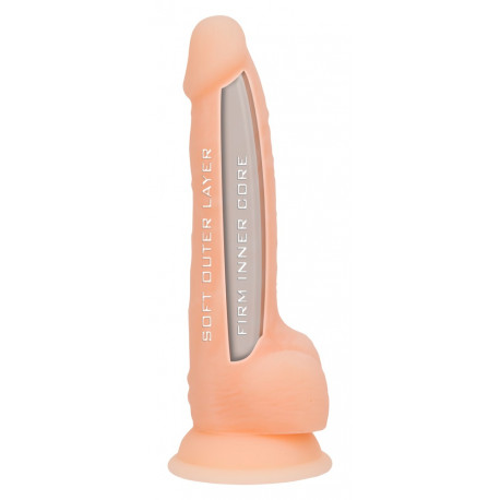 Naked Addiction Dual Silikone Sugekop Dildo