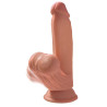 King Cock Plus Triple Density Swinging Balls Dildo