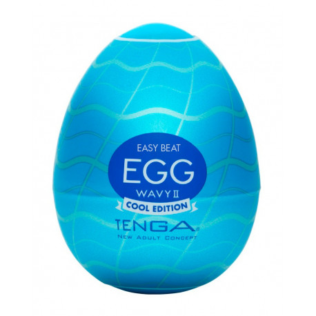 Tenga Egg Wavy II Cool Edition Masturbator til Mænd