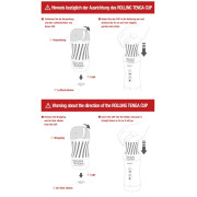 Tenga Vacuum Gyro Roller Masturbator Maskine + TENGA Rolling Cup