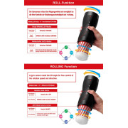 Tenga Vacuum Gyro Roller Masturbator Maskine + TENGA Rolling Cup