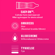 Durex Pleasuremax Kondomer