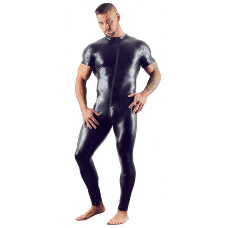 Svenjoyment Wetlook Catsuit til Mænd