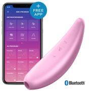 Satisfyer Curvy 3 App Air Pulse Klitoris Stimulator