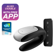 Satisfyer Double Fun App-Styret Par Vibrator