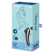 Satisfyer Dual Kiss Air Pulse Vibrator Klitoris Stimulator