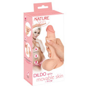 Nature Skin Dildo med Bevægelig Overflade