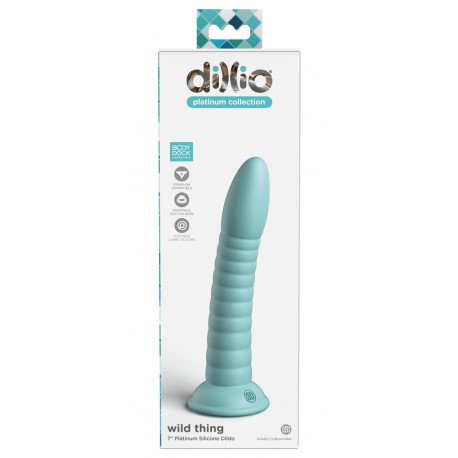 Dillio Wild Thing Rillet Silikone Dildo med Sugekop