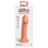 Dillio Big Hero Kraftig Silikone Dildo med Sugekop