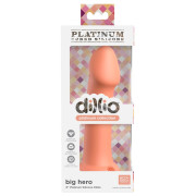 Dillio Big Hero Kraftig Silikone Dildo med Sugekop