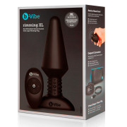 B-Vibe Rimming XL Plug Fjernbetjent Stor Buttplug