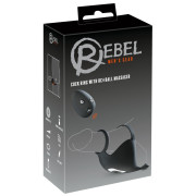 Rebel Penisring med Testikel Vibrator
