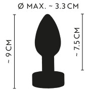 Anos Metal Buttplug med Vibration