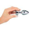 Anos Metal Buttplug med Vibration