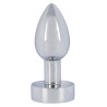 Anos Metal Buttplug med Vibration