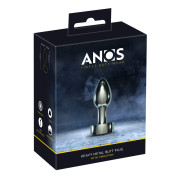 Anos Metal Buttplug med Vibration