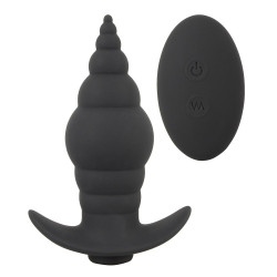 Black Velvets Fjernbetjent Buttplug i Kugleform med Vibration