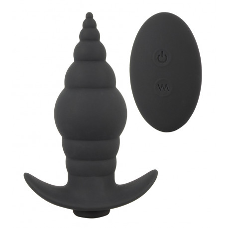 Black Velvets Fjernbetjent Buttplug med Vibration