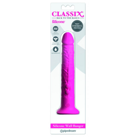 Classix Wall Banger Silikone Vibrator med Sugekop