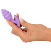Cuties Blød Rillet Mini Buttplug