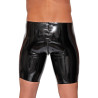Late X Mand Latex Boxershorts med 2-Vejs Lynlås