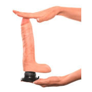 Real Feel Deluxe No. 6 Naturtro Dildo Vibrator 22 cm