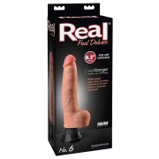 Real Feel Deluxe No. 6 Naturtro Dildo Vibrator 22 cm