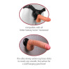 Real Feel Deluxe No. 5 Dildo Vibrator 20 cm