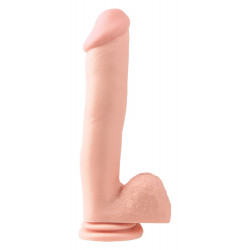 Basix Rubber Works Kæmpe Dildo med Sugekop 31 cm