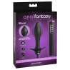 Anal Fantasy Auto-Throb Oppustelig Vibrerende Buttplug