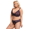 Cottelli Curves Bralette Lingeri Sæt