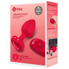 B-Vibe Fjernbetjent Buttplug med Vibrator og Smykkesten
