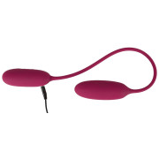 Sweet Smile Shaking and Vibrating Dobbelt Vibrator Æg