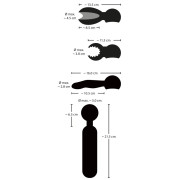 Couples Choice Magic Wand med Varme og 3 Hoveder