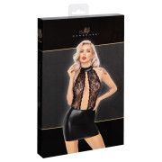 Noir Handmade Wetlook Nederdel med Blonde Top