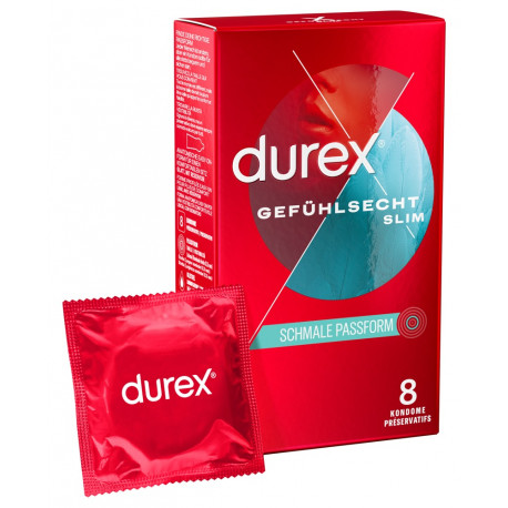 Durex Thin Feel Slim Fit Tynde Kondomer