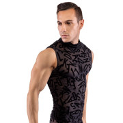 Svenjoyment Gennemsigtig Tanktop med Print