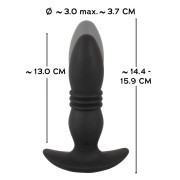 Anos Fjernbetjent Thrusting Anal Vibrator