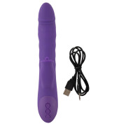 Sweet Smile Rabbit Perle Vibrator med Støde Funktion